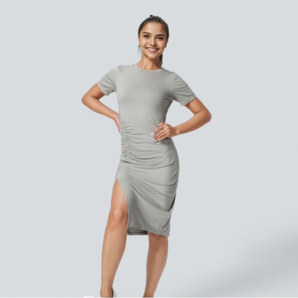 HALARA midi chill dress